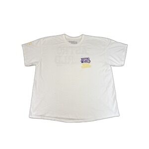 ASTROWORLD Tour Los Music Tee 3XL White 100% Cotton Graphic Crewneck Short